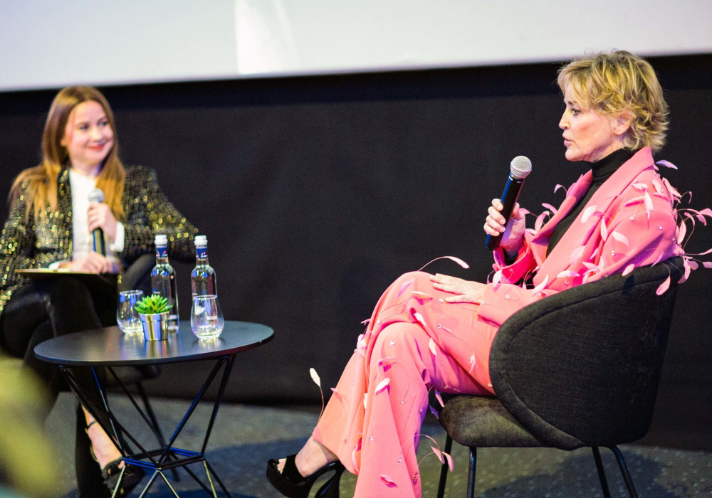 Sharon Stone on fighting for women's pay equity and a seat at the table